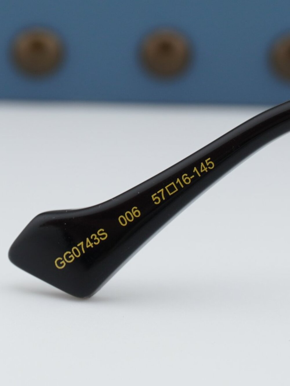 Gucci GG0743S 006 Men Aviator Sunglasses - Gold / Yellow Photochromic - Picture 4 of 11